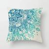 45x45cm Colorful Abstract Mandala Print Pillowcase Comfortable Sofa Car Seat Waist Cushion  Cover Modern Home Decor