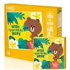 Драгоценный вышитый крестиком панель Line Friends - Алоха Браун Настольная игра