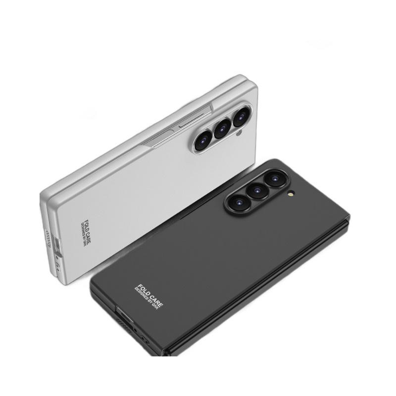 Ультратонкий матовый жесткий чехол для телефона Samsung Z Fold 6 - Модный однотонный защитный чехол