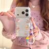 Кукла-мишка в пижаме для iPhone16promax Apple 17 Pro чехол для мобильного телефона 15 защитный чехол 13/14 женский