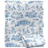 Bridgerton Around The Ton Toile Soft Blanket