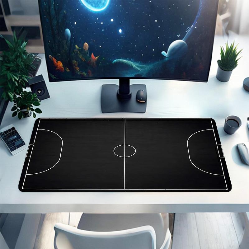 1PC Soccer field Oversized Mouse Pad - Non-Slip Rubber Base Perfect for Office School Esports Home Decor Desk Mat 195A