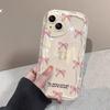 Чехол для телефона с бантом для IPhone 16 Pro Max 15 14 13 12 11 Plus Ударопрочный Прозрачный Мягкий Чехол Защита Задняя Крышка Бампер