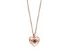 LLOYD Plump Heart Birthstone Gold Necklace LNT17072T