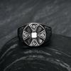 Trendy Cross Viking Men's Retro Ring