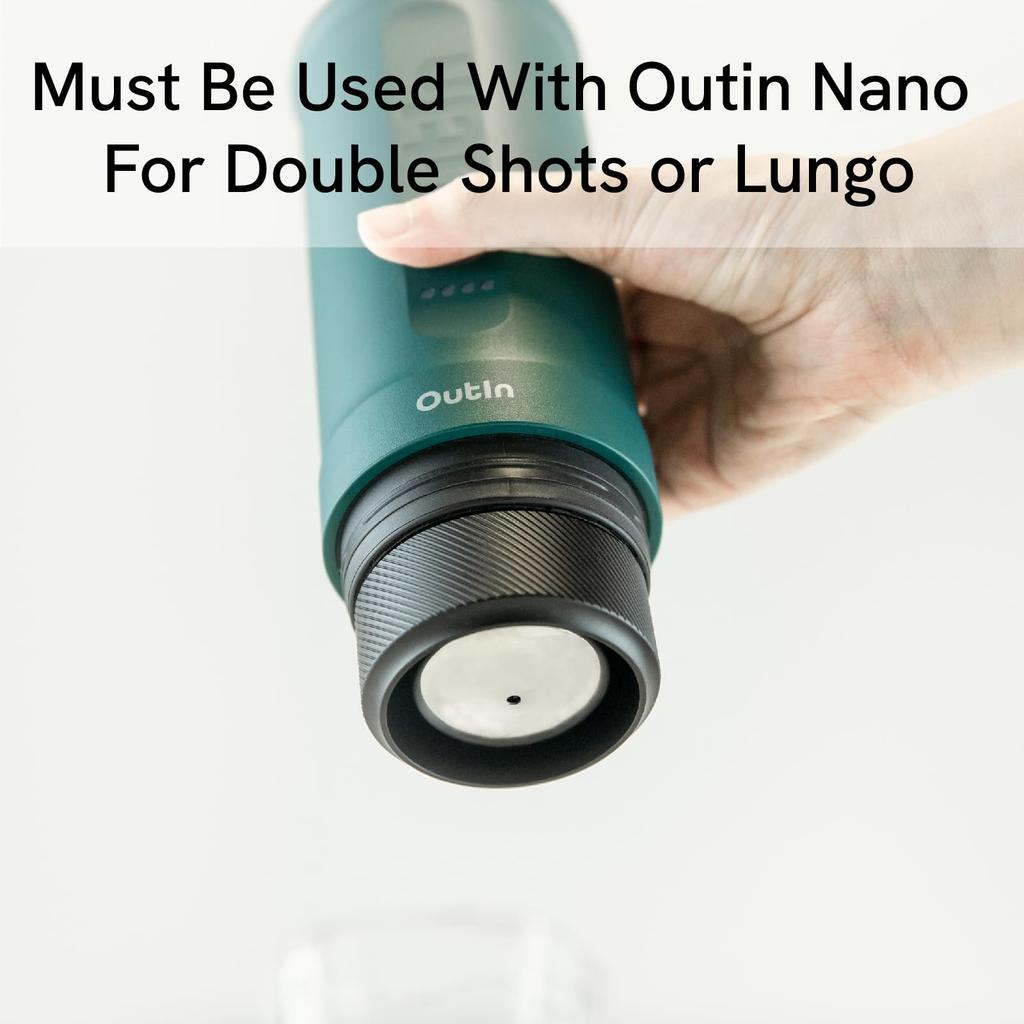 OutIn Nano Espresso Accessory Kit, Basket Plus, Double Shot.
