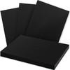 50pcs A4 Black Stiff Cardstock Set – Handmade Hand-Drawn Craft Paper for Scrapbooking & Crafts