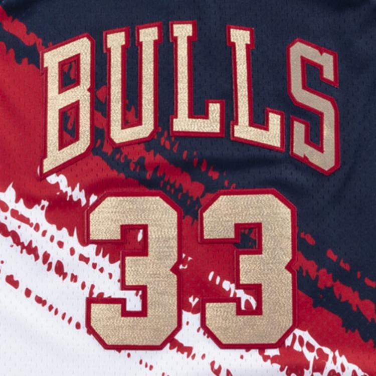 Mitchell & Ness Баскетбольная майка Мужская Многоцветная SMJYNG18275-CBUNYWH97SPI