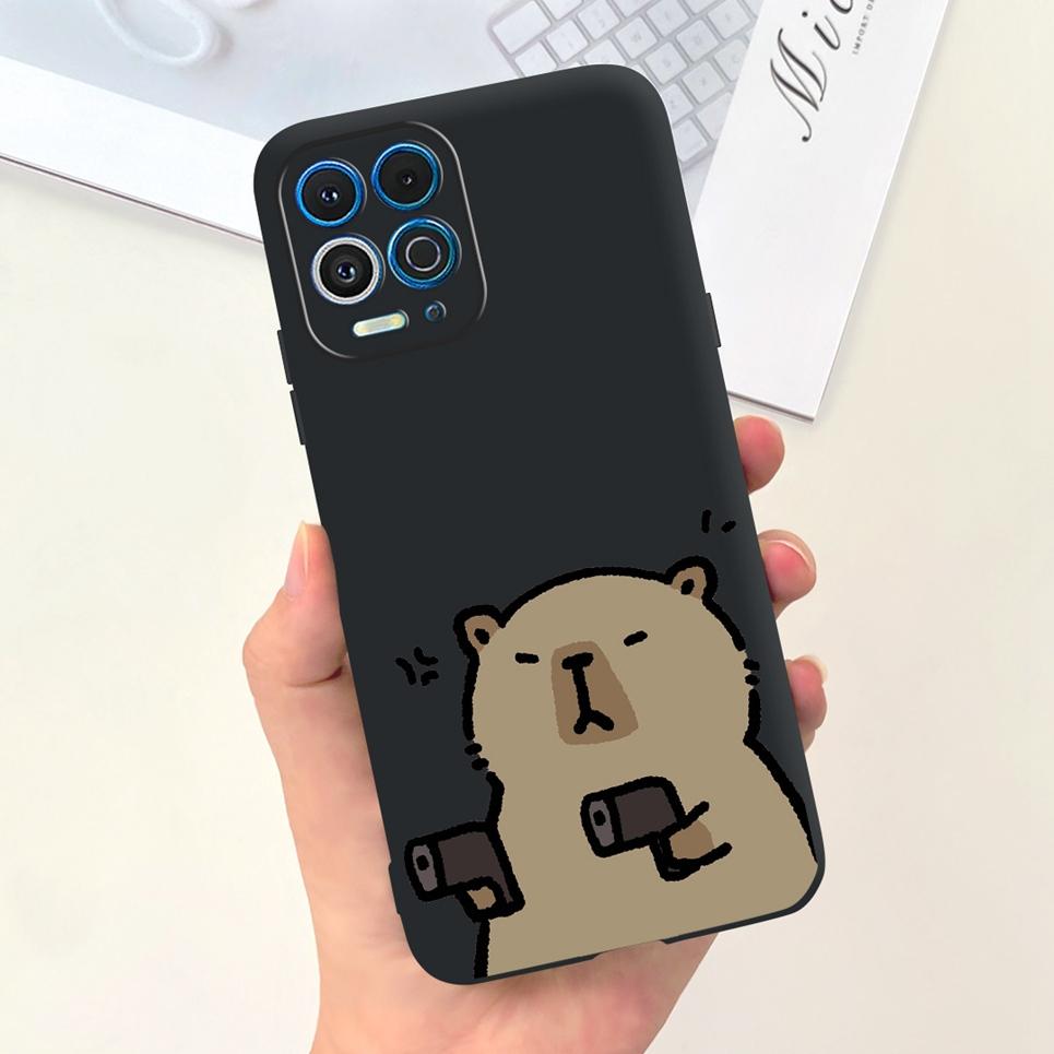 For Motorola Moto G100 Case Cute Panda Luxury Stylish Painting TPU Soft Phone Cover for Motorola Edge S 5G Bumper Silicone Coque