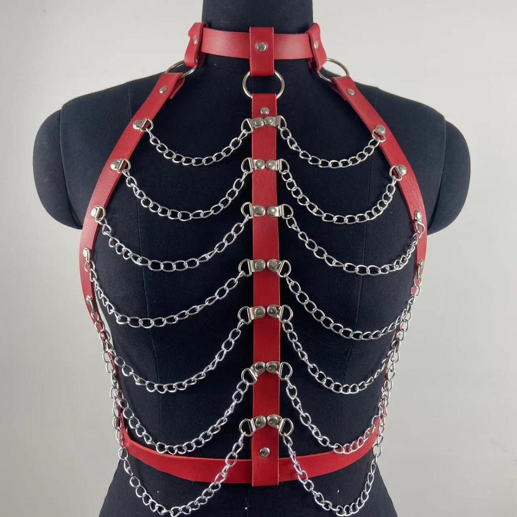 European & American Cross-Border Sexy Exaggerated Choker & Waist Body Chain