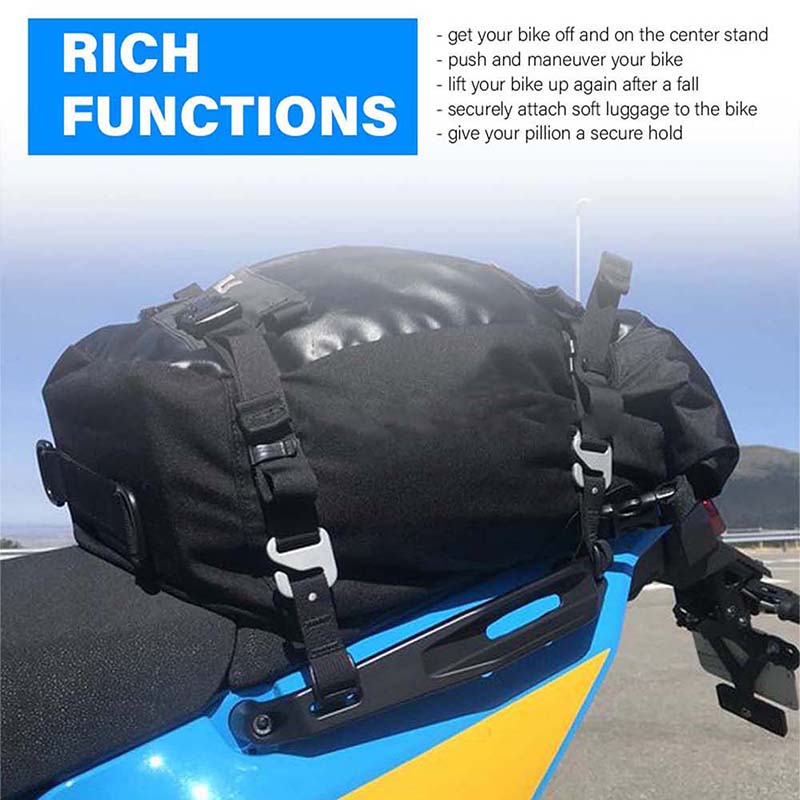 Для YAMAHA Tenere700 XT700Z XT 700 Z 2019-2021 Задняя ручка для пассажира Ручка для сиденья Рейлинг Ремень Мотоциклетные детали