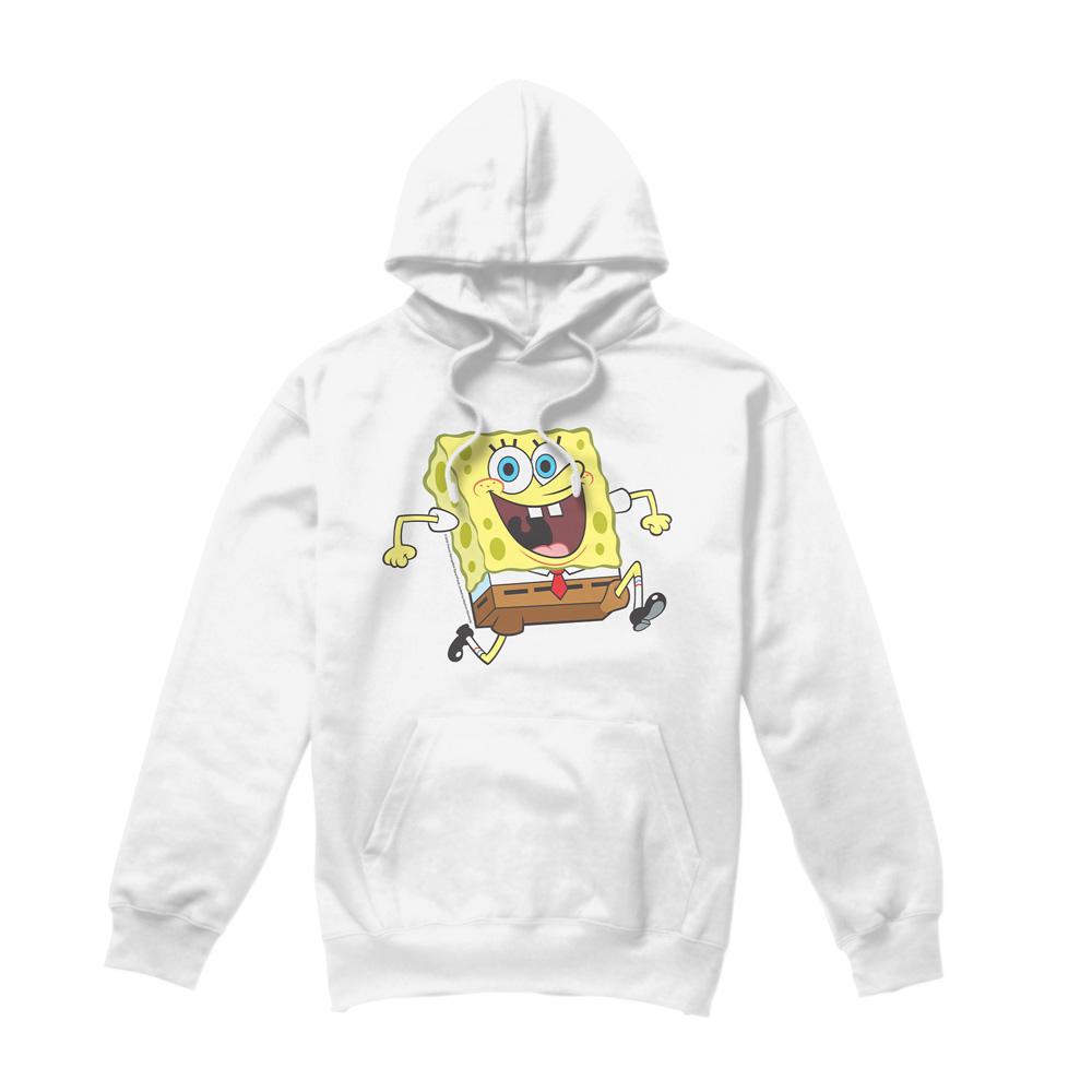 SpongeBob SquarePants Mens Happy Running Hoodie