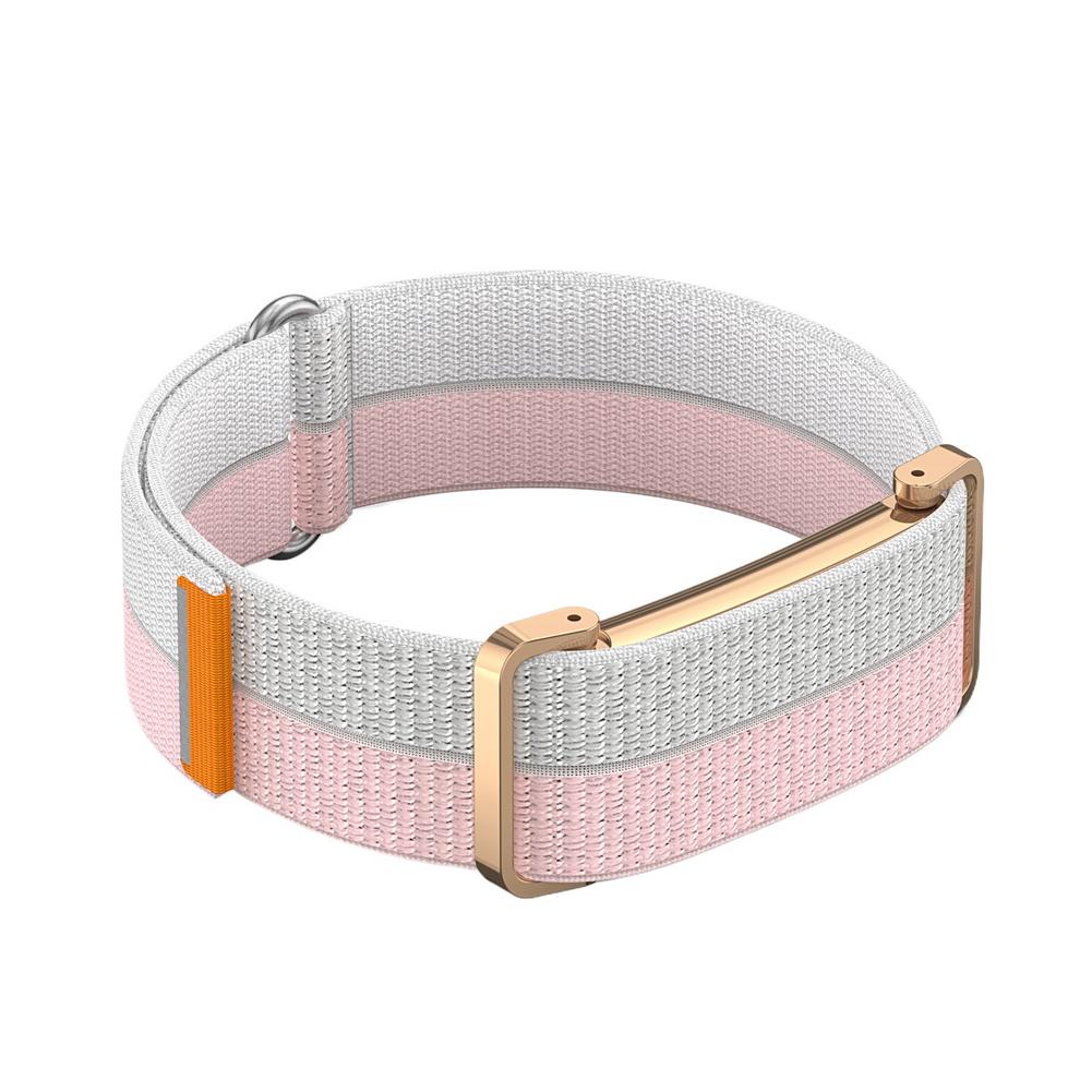 Нейлоновый ремешок-петля + Металлический корпус для Google Fitbit Air Мягкий дышащий сменный браслет Спортивный ремешок Подходит для ремешка Fitbit Air