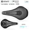 RYET Full Carbon 3D Printed Bike Saddle 143mm 145mm Bicycle Saddle Triathlon Road MTB Mountain Gravel Cycling Bicycle Seat