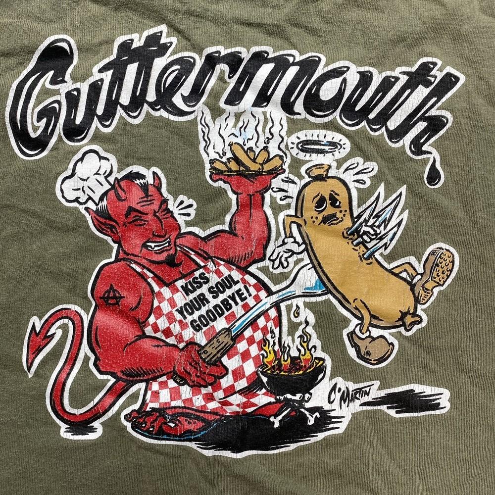 Винтажная футболка 90-х Guttermouth Punk NOFX Редкая футболка BO270 Унисекс