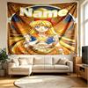 Custom Name Personalized Sailor Moon Print Tapestry, Wall Art Decor, Bedroom, Dorm, Apartment, LivingRoom, Party Backdrop, Gift for Birthday