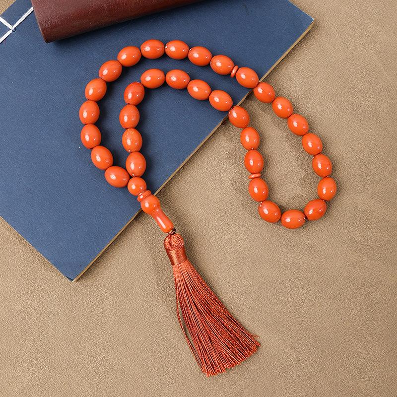 Hui Muslim Tasbih: 33-Bead Arabic Rosary for Prayer