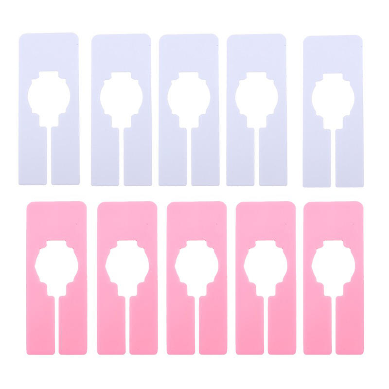 Прямоугольные разделители для вешалок для одежды Разделители для шкафов Разделители для вешалок с возможностью записи