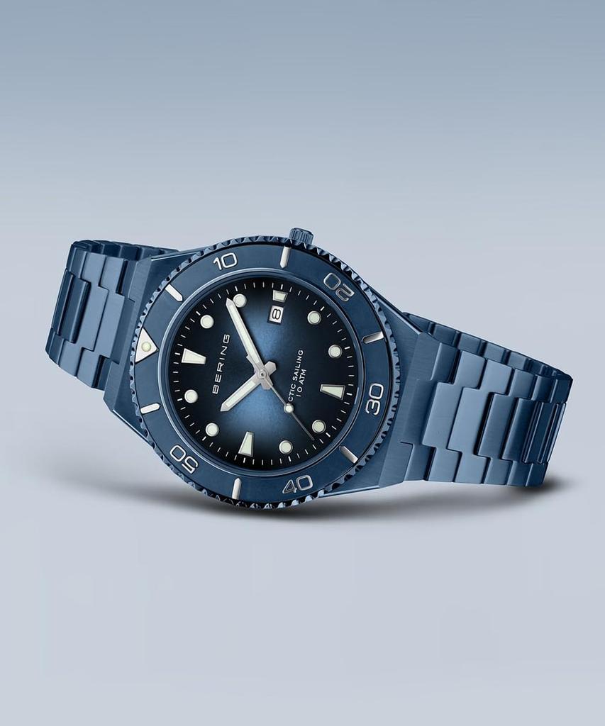 BERING Analog Quartz Arctic Collection Link Sapphire [Authorized Import] Men's & Women's (Unisex) Watch, Watch, Strap, 18940-797, Long-Term Warranty,