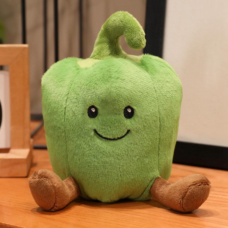 Милая милая кукла-перчик плюшевая игрушка овощ фрукт красная острая кукла дети сопровождают успокаивающая кукла