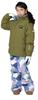 ONYONE RES77004 KHK X Size 150 Kids' Snowsuit, MIX,