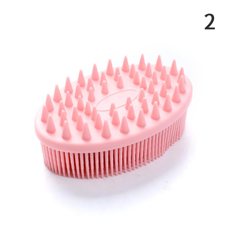 Силиконовая щетка для тела, детская губка для душа, сухое массажное банное полотенце для мочалки для тела