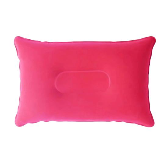 Надувная подушка Непротекаемая Ультралегкая Портативная Дорожная Флокированная Поверхность Подушка для Сна Для Отдыха на Природе Кемпинга Пешего Туризма Пляжа Прямоугольная Воздушная Подушка