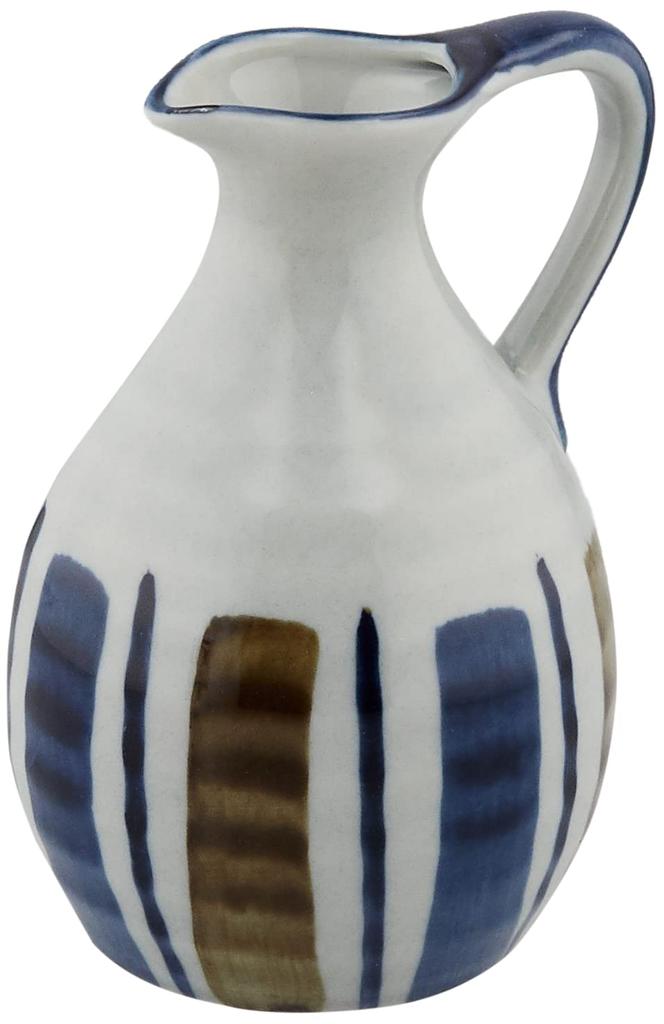 Mino Ware Sake Bottle, Microwave Safe, Set of 3, Taijukusa 407-1-41E(3)