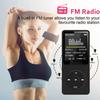 Многофункциональный MP3-плеер Мини-экран Цифровой дисплей HIFI Звук FM-радио Электронная книга Запись Музыкальный walkman