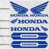 Виниловая наклейка Honda Логотип Мотоциклетный Шлем Наклейка Водонепроницаемая Светоотражающая