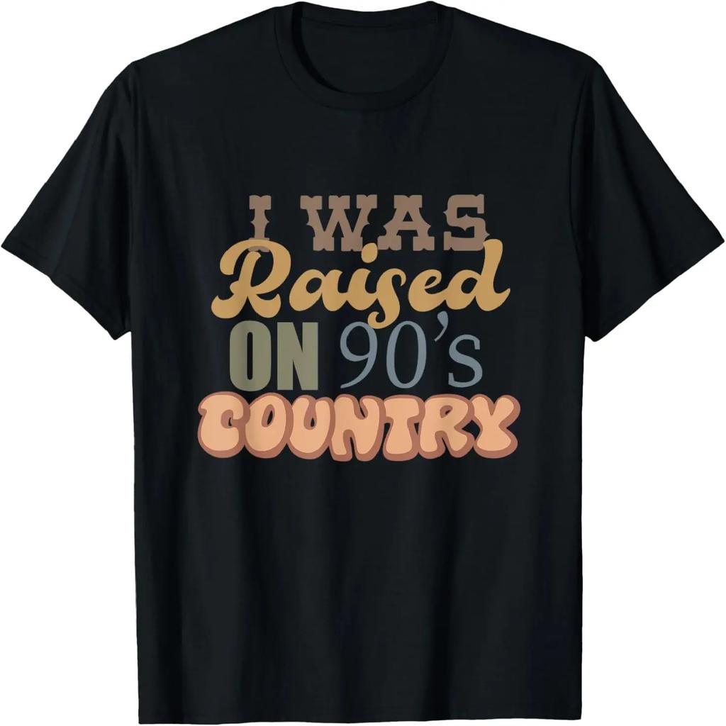 I Was Raised On 90's Country Apparel T-Shirt