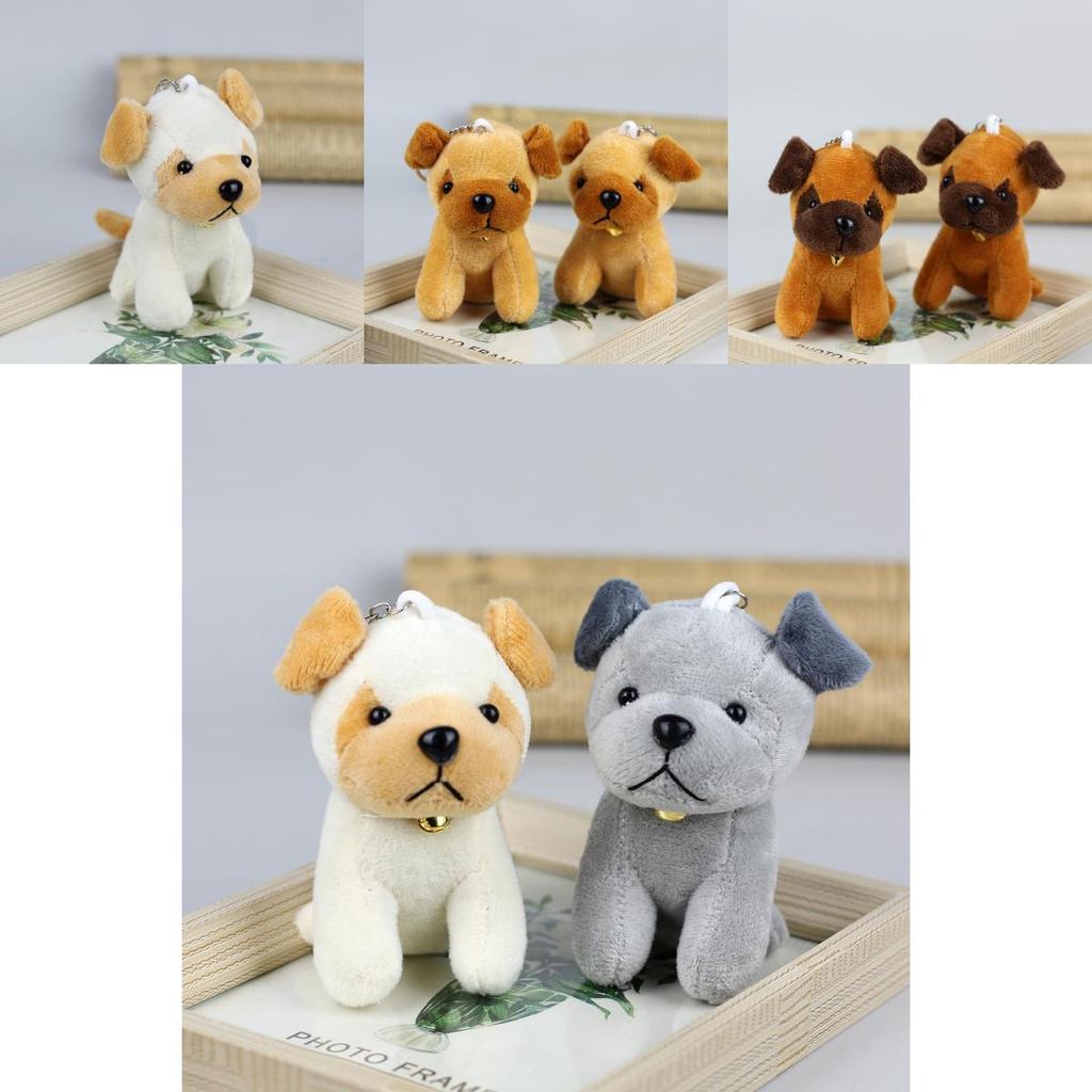 Очаровательная плюшевая игрушка хаски, реалистичная мягкая игрушка собака, милая кукла-щенок, брелок
