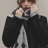 TWEE [TWEE] Wellan Argyle Knit Muffler