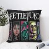 Retro B-Beetlejuice Horror Film Movie Pillow Covers Printing Cushion Cover Decorations Party Pillow Case Cover Chair Multi-Size