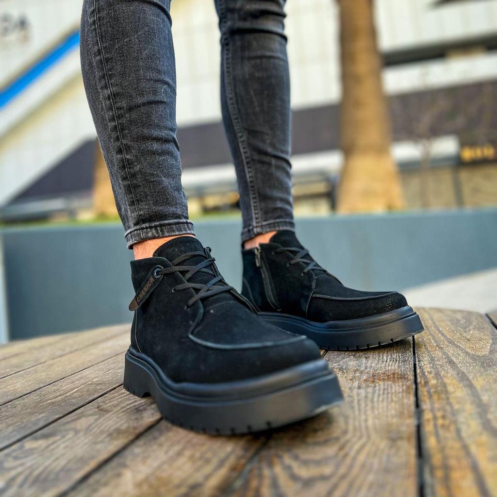 Chekich Оригинальные мужские ботинки, черные ботинки, весенние Vinter Chelsea, повседневные классические ботильоны, зимние нескользящие зимние ботинки, мужские ботинки высокого качества, 2023 г.