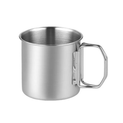 Кружка для пикника с ручкой для воды, серебристая, 260/350/600/660 мл