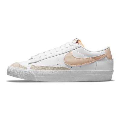 Женские кроссовки Blazer Low 77 Белый Бледно-коралловый Обувь для скейтборда DC4769-106