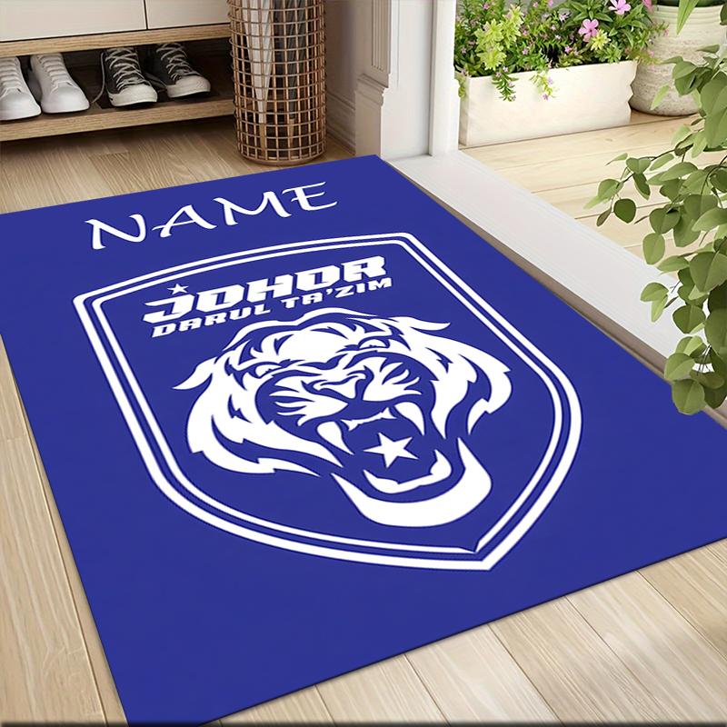 Custom Name Portugal's National Emblem Carpet Rug Customizable Soft Washable Anti-Slip Home Living Room Sofa Mats Personalized Rug. 0909251