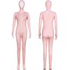 Однотонный женский комбинезон Zentai с закрытыми руками и ногами, цельный, для сценических выступлений, косплея, разные цвета