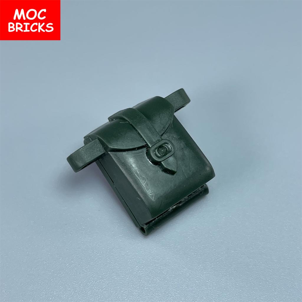 10 шт./лот MOC Кирпичи Сумка-сумка Рюкзак подходят для 2524 30158 Образовательные Строительные Блоки Фигурка DIY Игрушки подарки для детей
