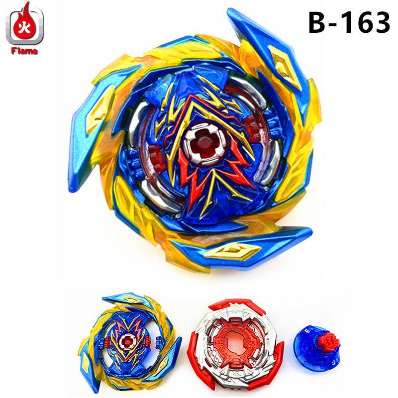 B-163 Beyblade Burst Superking Бустер Brave Valkyrie Ev' 2a Яркий сине-золотой дизайн для захватывающих сражений