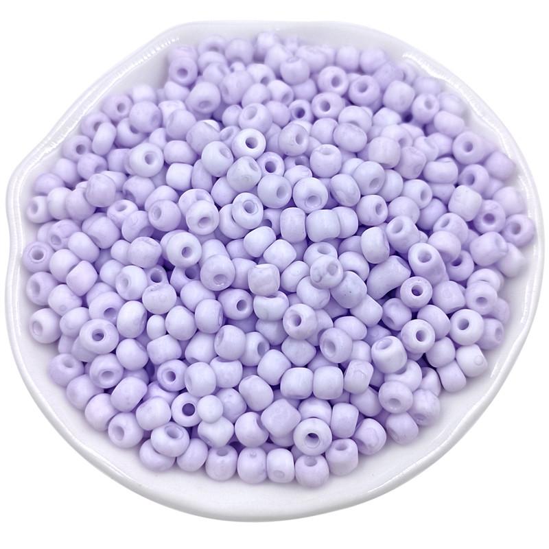 400Pcs 3/4mm Handmade Accessories Necklace Jewelry Beaded Material DIY Earrings Bracelet Cream Rice Beads Matte Fashion