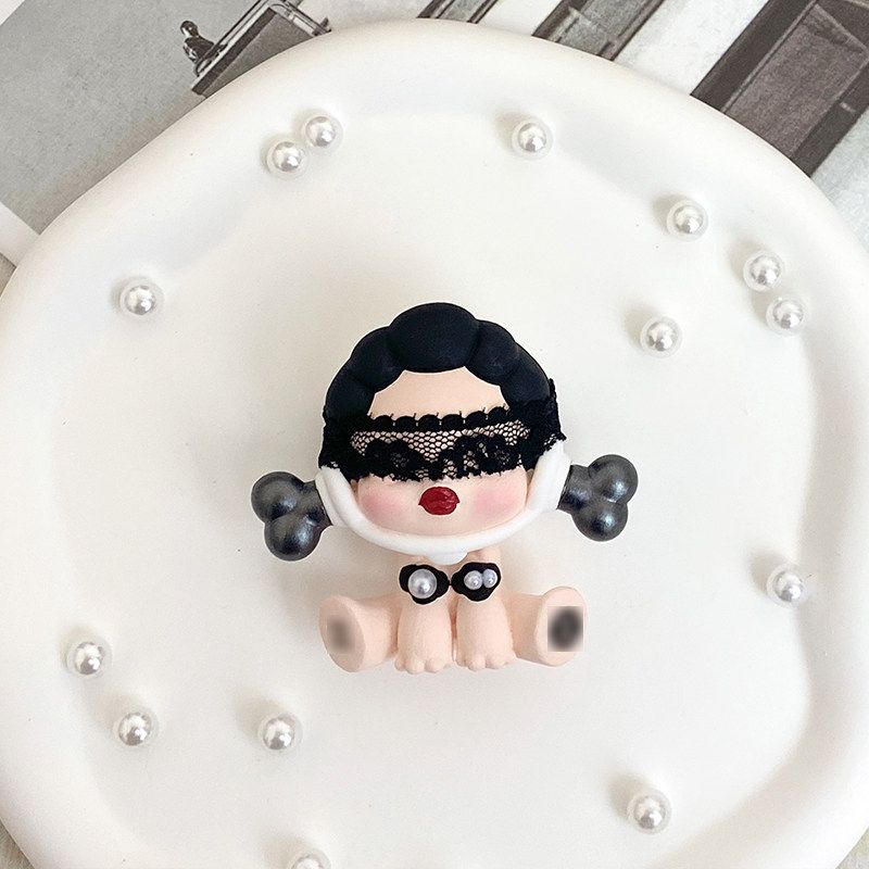 Cute Cartoon Doll Car Aromatherapy Air Conditioning Air Outlet Ornament Car Fragrance Fragrance Fragrant Stone Gift for Women
