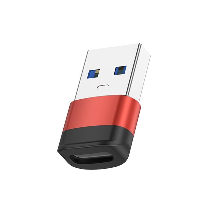 Адаптер USB Type-C (мама) на USB 3.0 (папа) Адаптер USB A на C Поддерживает скорость передачи данных 10 Гбит/с Быстрая зарядка для телефонов и планшетов