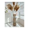 Плетеная металлическая сетка пампасная ваза специального дизайна 60 см