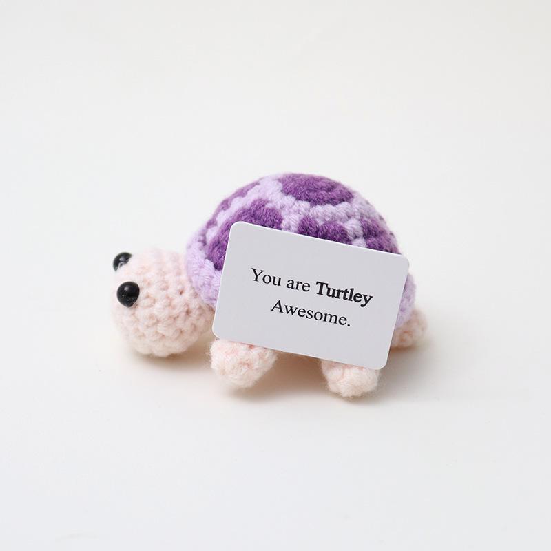 Crochet Ornament Finished Positive Crochet Animals Sloth Chicken Desk Accessories Home Office Decoration Home Decor