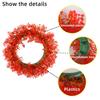 Simulation Flower Port Love Spring Wreath Outdoor Courtyard Door Hanging Decorative Shooting Props