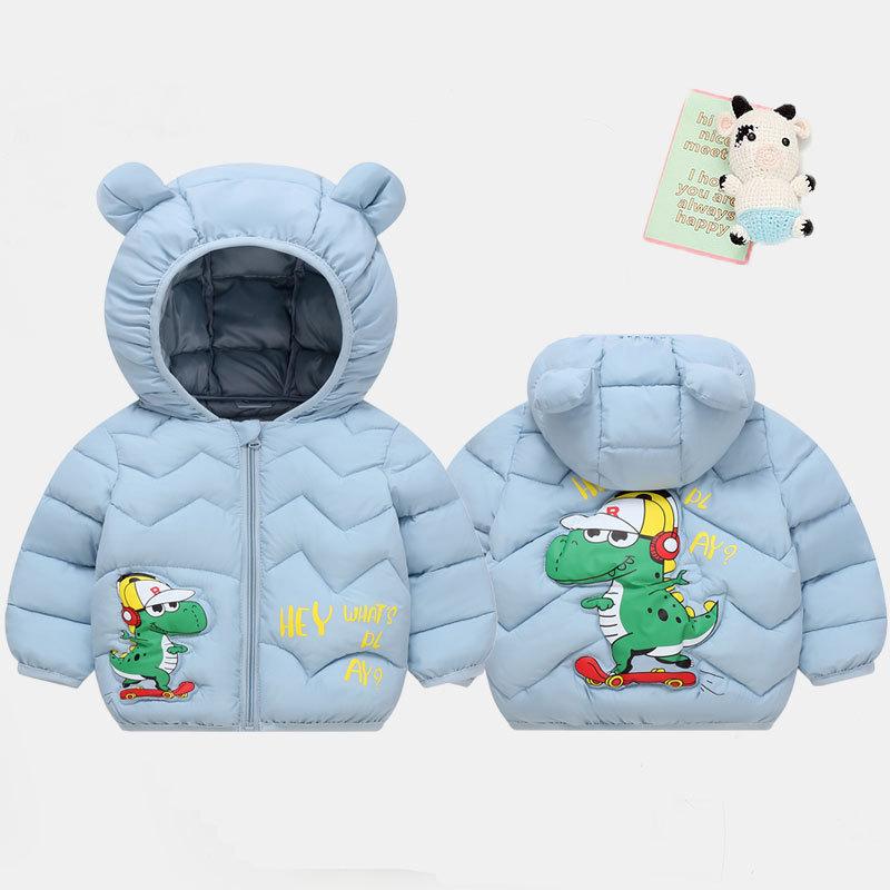 Зимняя Новинка для Девочек Детская Хлопковая Одежда Теплые Пальто