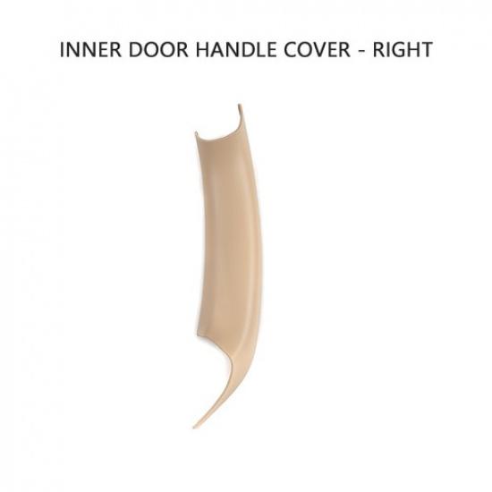 1x Door Handle Panel Pull Trim Frame Cover Fit For BMW X3 X4 F25 F26 2010-2017