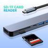 Док-станция Type C USB C Hub к 4K 30 Гц HDMI-совместимый USB 3.0 Сплиттер Адаптер PD 100 Вт Зарядка для Macbook Pro Ноутбук ПК Аксессуары